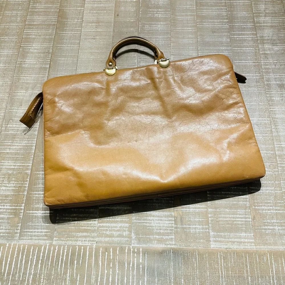Susan Gail Vintage (1970’s) Calf Skin Briefcase